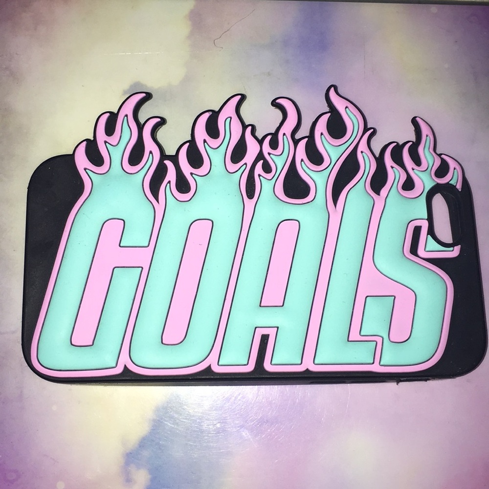 “Goals” rubber phone case for 6,6s - Picture 2 of 3